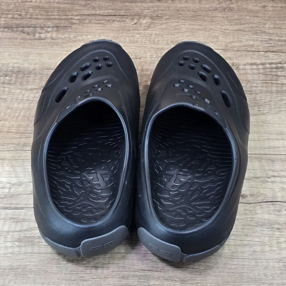 Nike Jordan Roam Slide Men's Size 10 Black Iron Gray Sandals RUN SMALL READ DESC